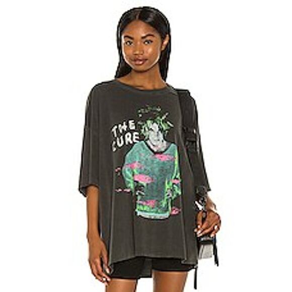 The Cure Beach Party Tour One Size Tee DAYDREAMER Band Tee Faded Vintage - Picture 2 of 9
